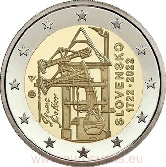 2 euro parný stroj