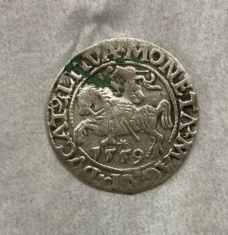 Predám strieborný groš- Litva 1559