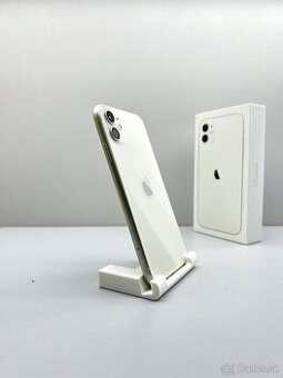 iPhone 11 WHITE NOVÁ BATÉRIA 100%