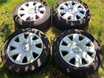 Citroen - Sada kolies 16", Plech+Puklica original