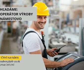 Operátor výroby-Námestovo