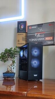 Herný PC- RYZEN 5 3600,RX 6600, 16GB RAM,500GB NVme