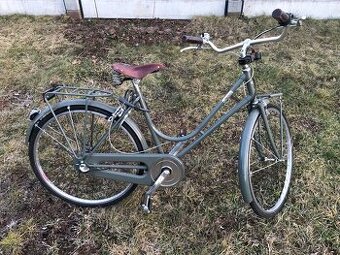 Retro mestský bicykel za babku
