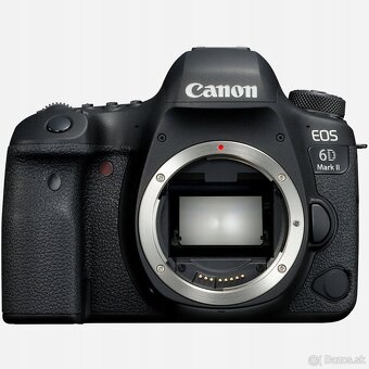 Canon EOS 6D Mark II + grip + objektívy + blesk