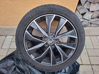 Alu disky 5x100 R16 Škoda Italia + 215/45 R16 letne