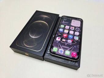 APPLE IPHONE 12 PRO 128GB GOLD,BATERKA 100%
