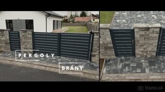 Brány, bránky, výplne a pohony – výroba + montáž