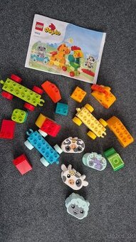 Lego  duple vláčik zvieratka