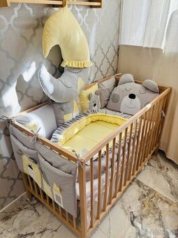 Bavlnený set do detskej postieľky