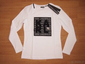 Karl Lagerfeld dámske biele tričko