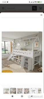 Detský nábytok s posteľou - 1