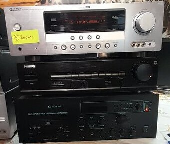 RECEIVERY Yamaha HTR-6130,PHILIPS FA-630,SA-9120 CDT-predám