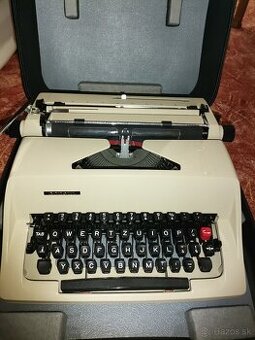 Predaj písacieho stroja zn. Konzul