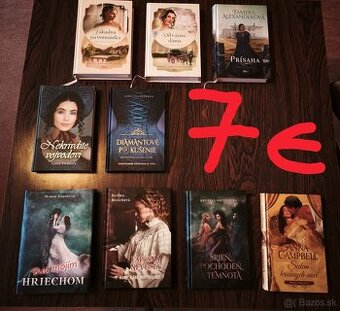 Predám historické romány.