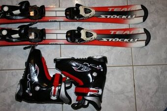 lyže Stockli 80 cm , lyžiarky dalbello