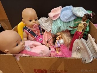 Krabica dievčenských hračiek