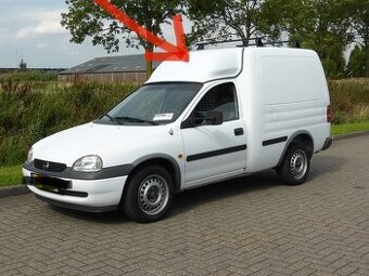 Opel Combo B -dopyt na suciastky