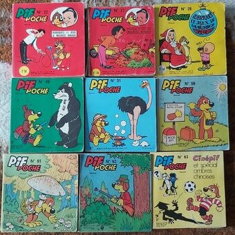 Predám komixy PIF POCHE a iné