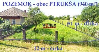 NA PREDAJ – Pozemok v obci Ptrukša