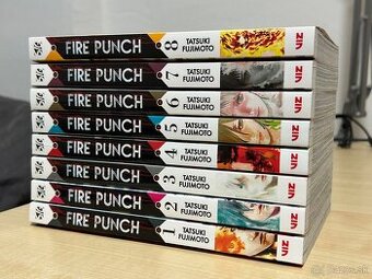 Fire Punch Tatsuki Fujimoto celá séria 8 kníh EN anglicky