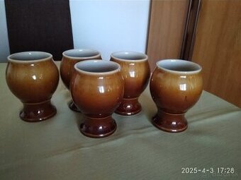 5ks keramických pohárků zn. Ditmar, Urbach