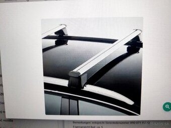 Originál strešné nosiče Audi Q5 2013