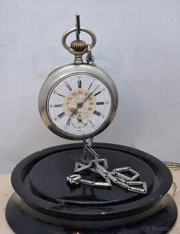 Predám funkčné starožitné vreckové hodinky N&Co Nathan Ruben