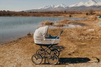 Kvalitný veľký dizajnový kočiar