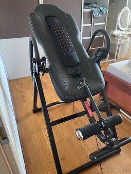 Klarfit Ease Deluxe - Inverzný stôl s masážou a vyhrievaním