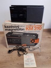 kazetový magnetofón TESLA KM 310 - 1
