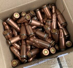 Ponúkam na predaj muníciu kalibru 7,62x25 tokarev