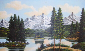 Olejomaľba - krajina