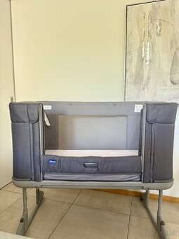CHICCO POSTIEĽKA NEXT2ME FOREVER - MOON GREY