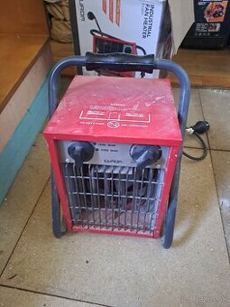 Teplovzdušný ventilátor - elektrický ohrievač