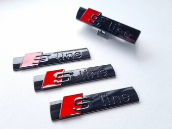 Sline napisy AUDI S line plaketky