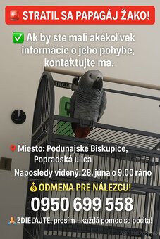 Hľadá sa Žako