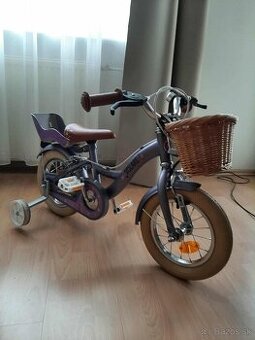 Detský bicykel Blosoom 12" CB fialový