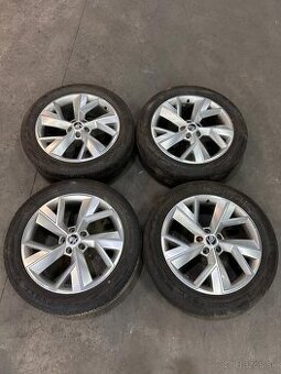 Predám sadu originál Škoda alu diskov Triglav 19" s pneu