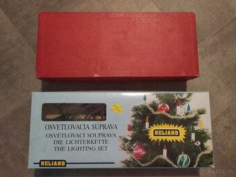 .RETRO VIANOČNÉ SVETLÁ/OSVETLENIE.