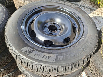 15" plechy 4x108 Citroen C3 + 195/65 r15 michelin nejazden
