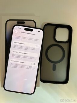 IPHONE 14 PRO MAX SPACE BLACK 128GB ZÁRUKA - DOBRÝ STAV