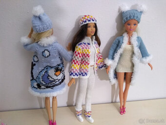 Kožuch plášť rolák na babiky barbie všetky rainbow high ken