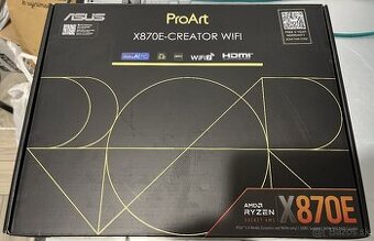 ASUS ProArt X870E Creator WiFi - záruka 18 mesiacov