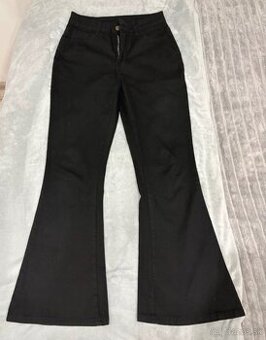 Dámske zvonové džínsy