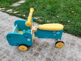 Drevené odrážadlo - Hroch Janod - TOP stav