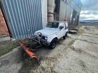 Samurai so sneznym pluhom