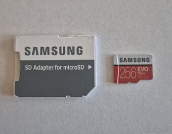 256 micro SD karta Samsung