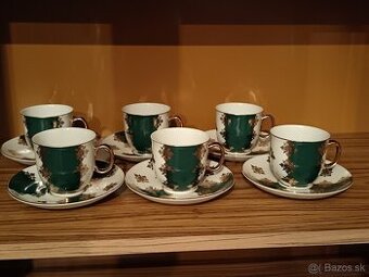 krásna kávová porcelánová súprava