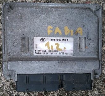 Riadiaca jednotka motora Škoda Fabia I 1,2