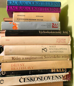 Knihy o Slovensku, Ceskoslovensku